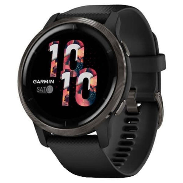 Garmin Venu 2 Gray with Black Band Új