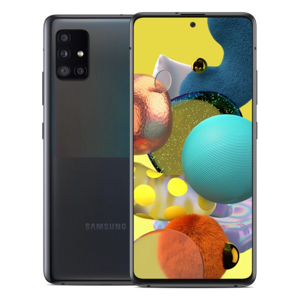 Samsung Galaxy A51 A515 128Gb/4Gb Prism Crush Black Nagyon jó