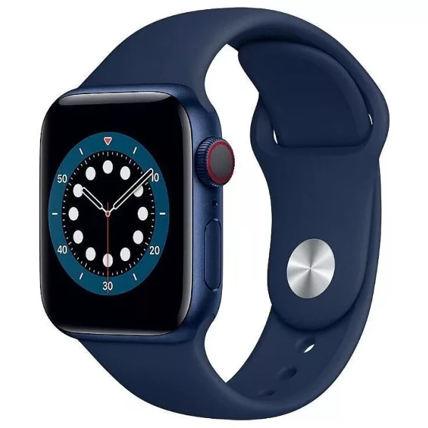 Apple Watch 6 40mm GPS  Aluminium Blue Alu Deep Navy Nagyon jó