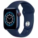 Apple Watch 6 40mm GPS  Aluminium Blue Alu Deep Navy Nagyon jó