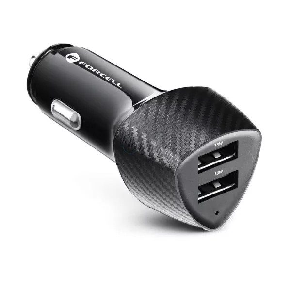 Forcell autós töltő dupla USB-A csatlakozóval