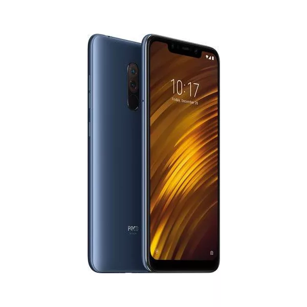 Xiaomi pocophone f1 128Gb Blue nagyon jó